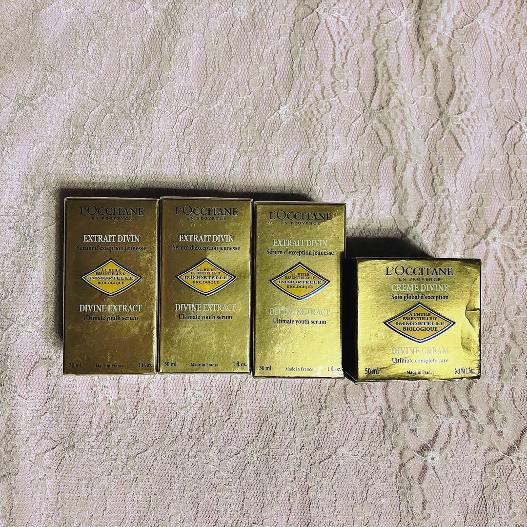 イモーテル　ディバインセラム　ディバインクリーム ❤︎ ロクシタン