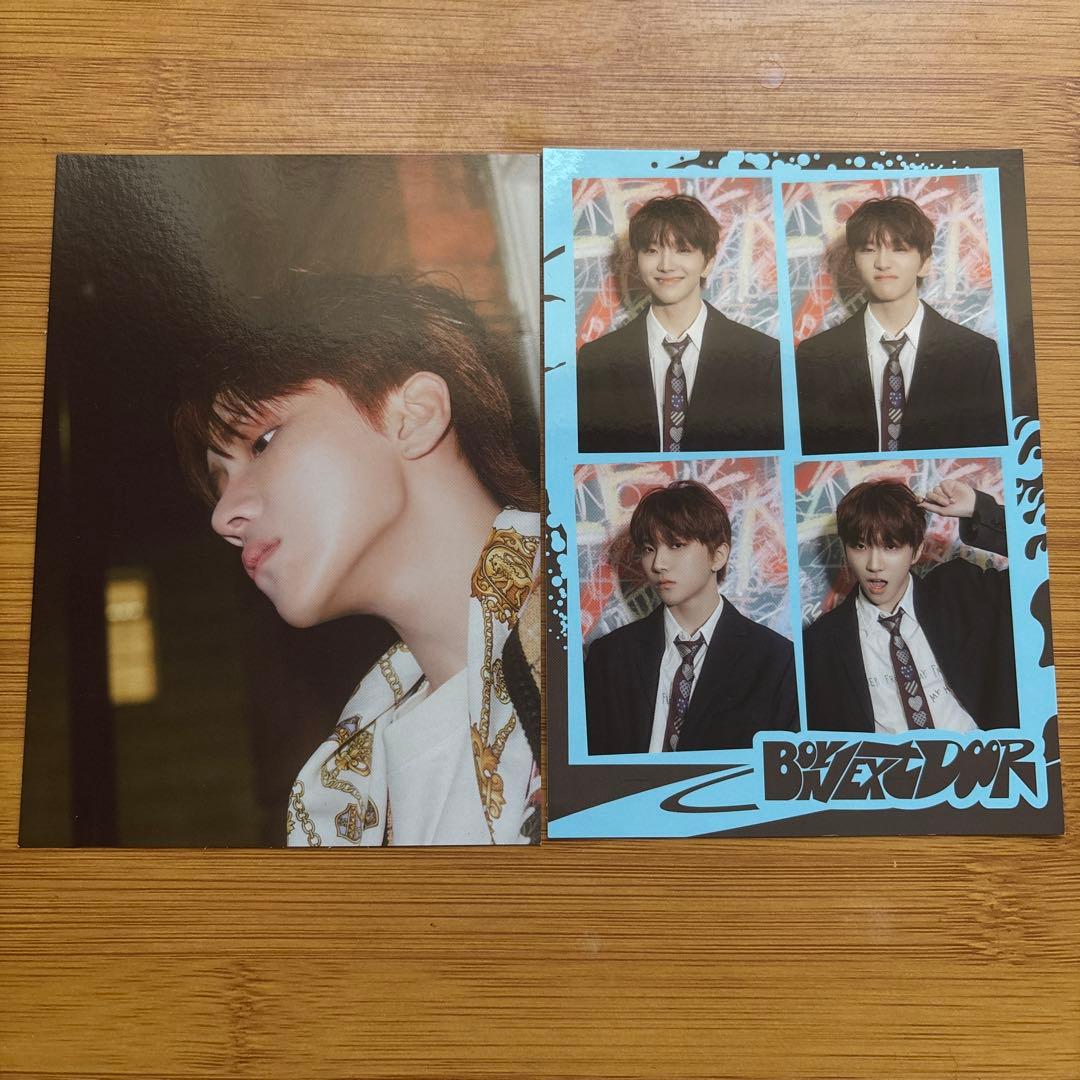 boynextdoor ボネクド ウナク HOW ポストカード - メルカリ