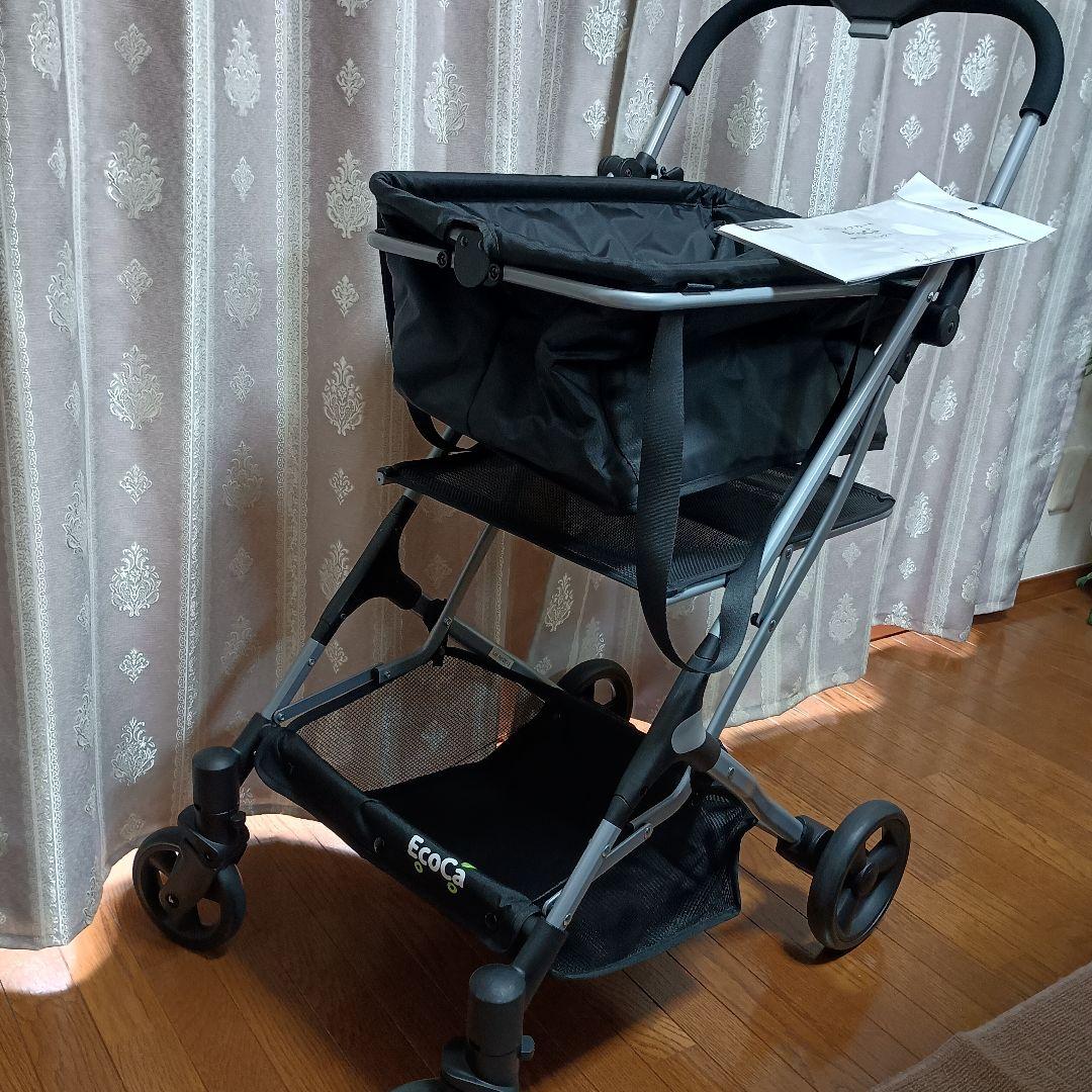 rakusu7529 美品！！　EcoCa 折りたたみ式ショッピングカート