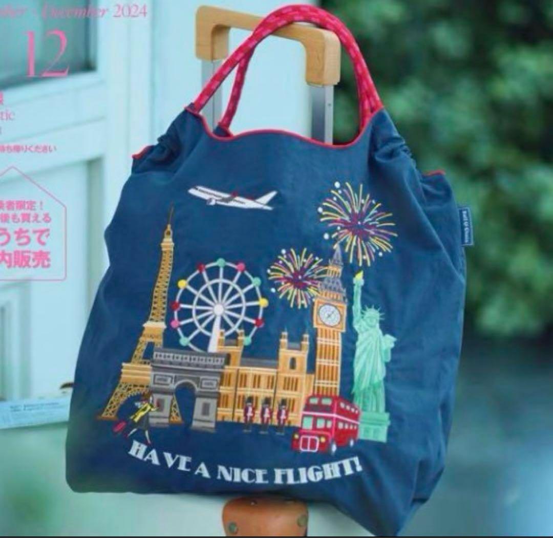 ◇未開封写真追加◇JAL ボールアンドチェーン　エコバッグ［JALでは完売品］