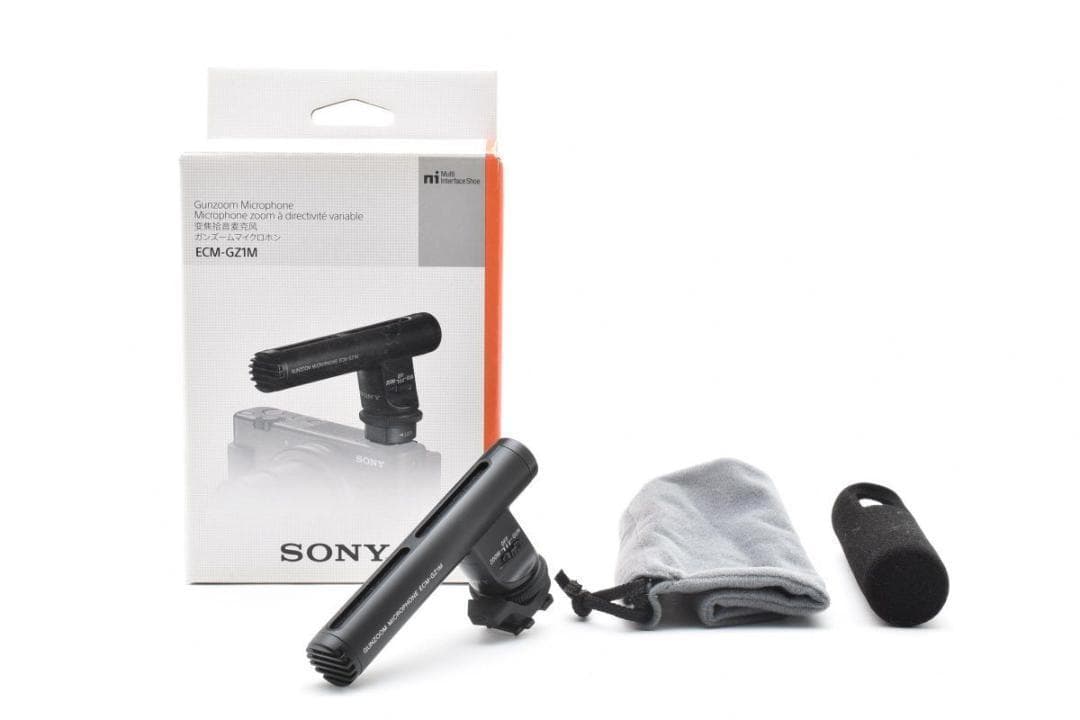 【箱付】 SONY ソニー ECM-GZ1M マイクロホン マイク ビデオカメラ レンタル]SONY ECM-GZ1M | マイク・録音機材を借りるなら【東京カメラ