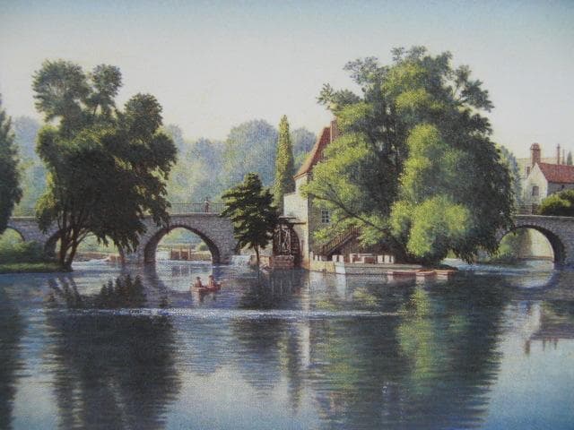 ジョルジュ＝ピエール・スーラ【ハシケ】、希少な画集画