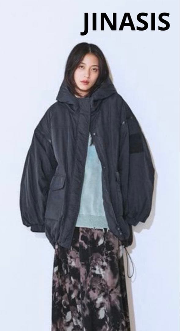 み*ゆ様 新品未使用タグ付　JEANASIS ソデ2WAYモンスターパーカーコー