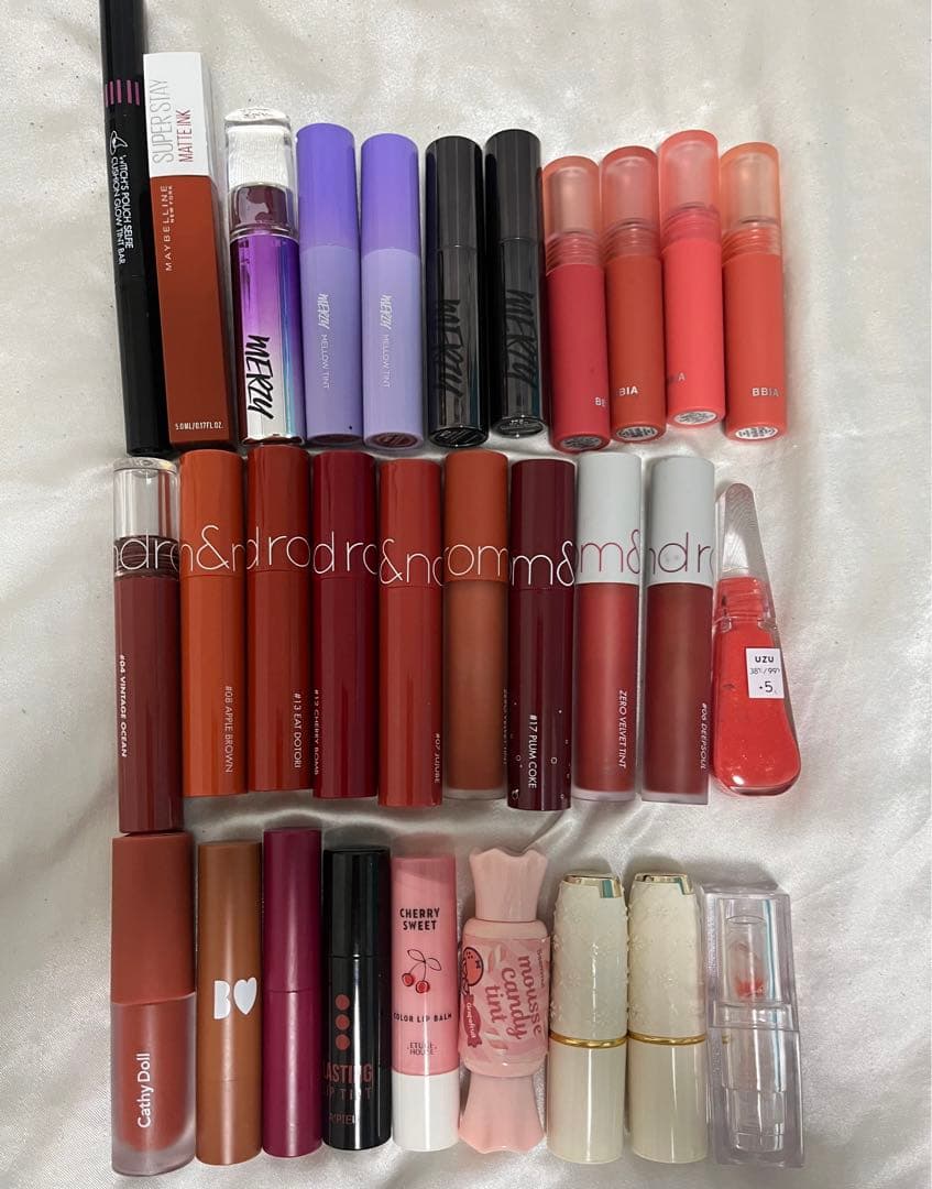 【30本】コスメ ティント リップスティック まとめ売り 韓国コスメ