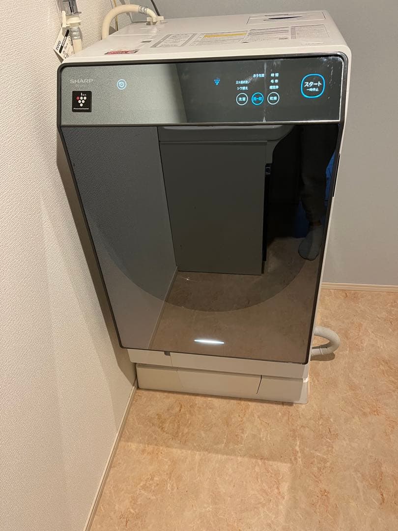 最終値下げ　シャープ ドラム式洗濯乾燥機 11/6kg ES-U111-TL