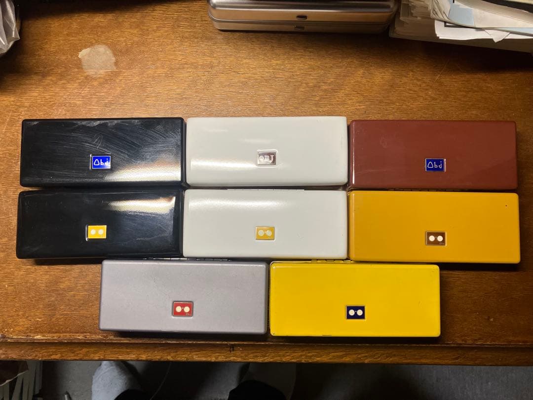 ⬜︎オブジェobj非売品ノベルティ七宝焼きメガネケース⑧アランミクリOWNDAYS