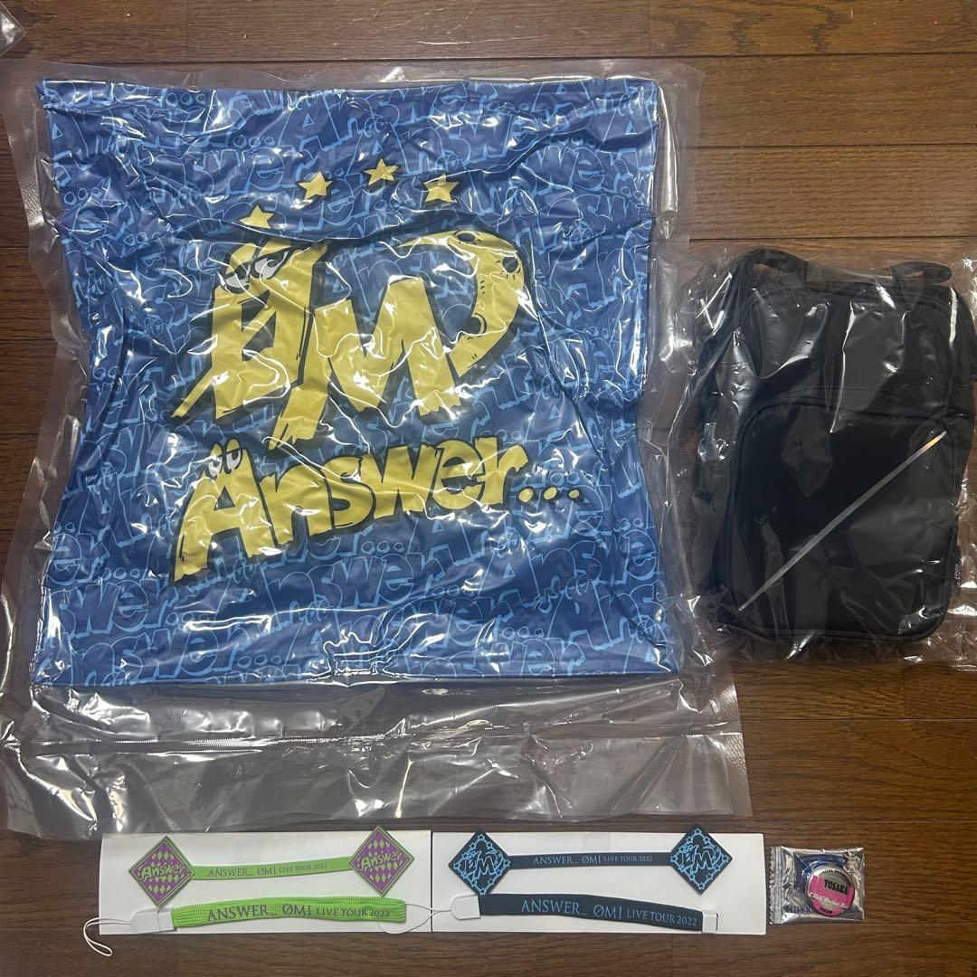 バラ売り可！三代目JSB ØMI 登坂広臣 ANSWER...グッズ4点セット 登坂広臣 ØMI LIVE TOUR 2022 