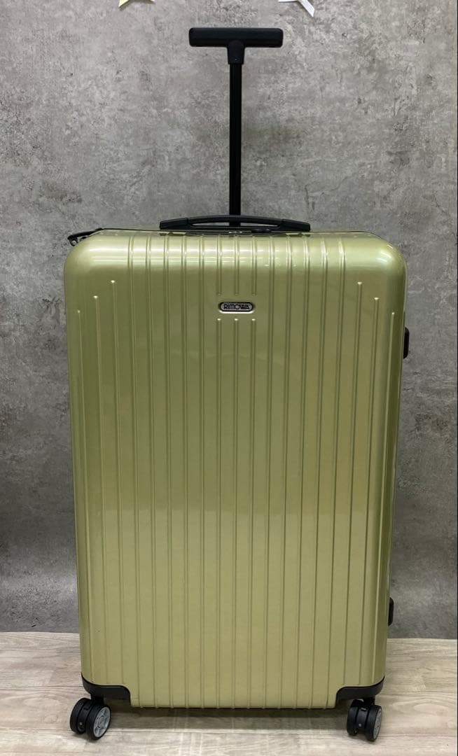 w*w様 未使用品 リモワ サルサエアー キャリーケース ライムグリーン 80L
