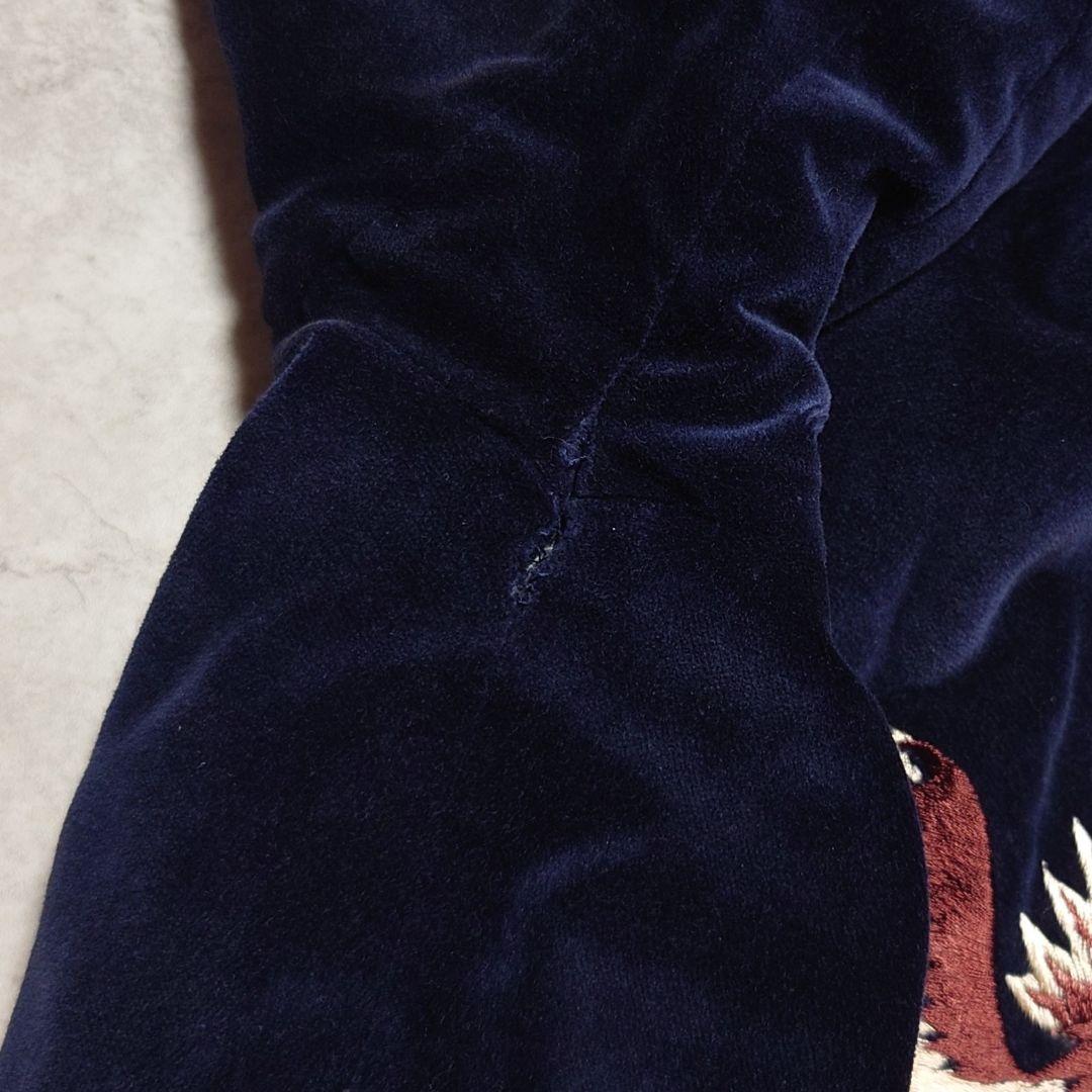 490様 タグ付 東洋エンタープライズ 別珍スカジャン IWO JIMA 硫黄島