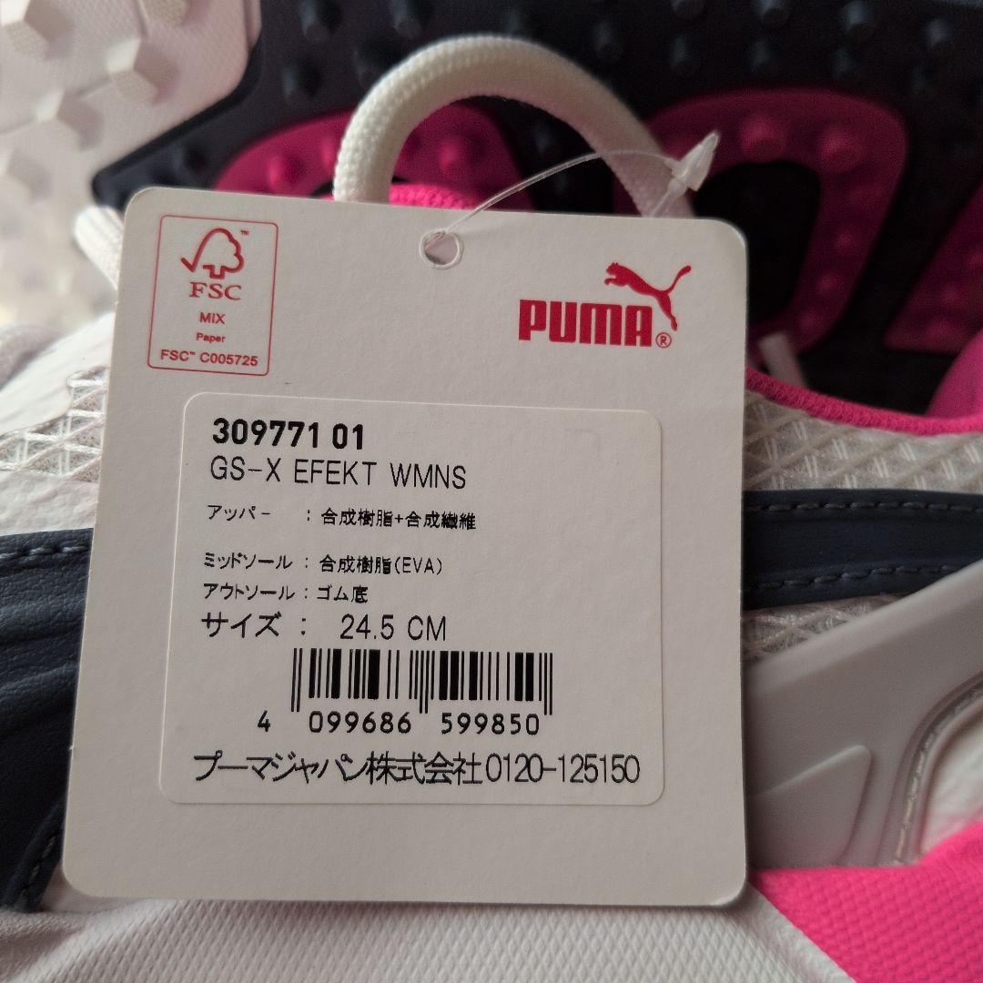 PUMA GS-X 24.5cm　レディースゴルフシューズ　新品未使用品