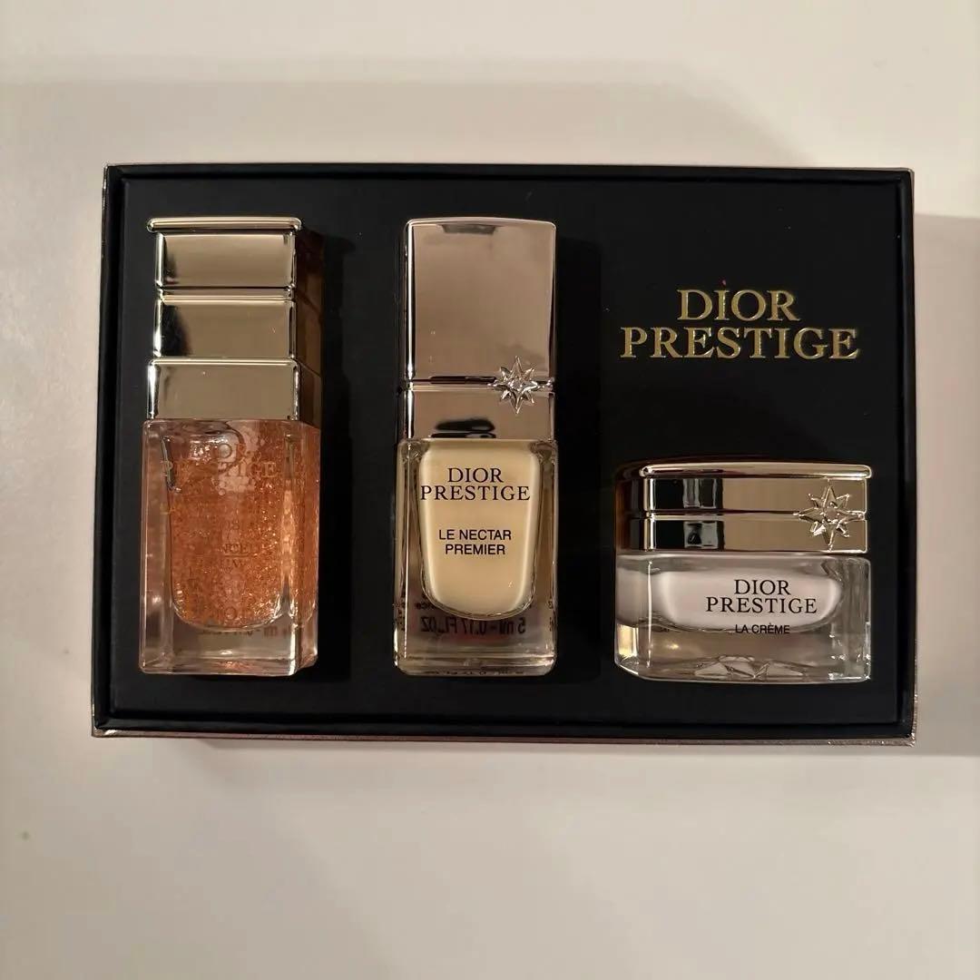 【新品】DIOR PRESTIGE プレミアムエイジングケア　値下げ！ ディオール」のプレミアムエイジングケアラインから目元美容液と美容液
