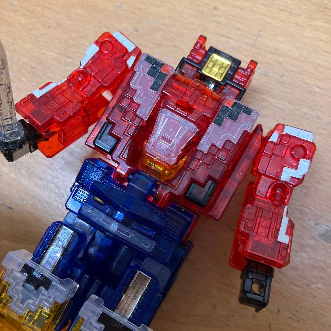 ミニプラ 動物戦隊 ジュウオウジャー クリア ワイルドトウサイドデカ