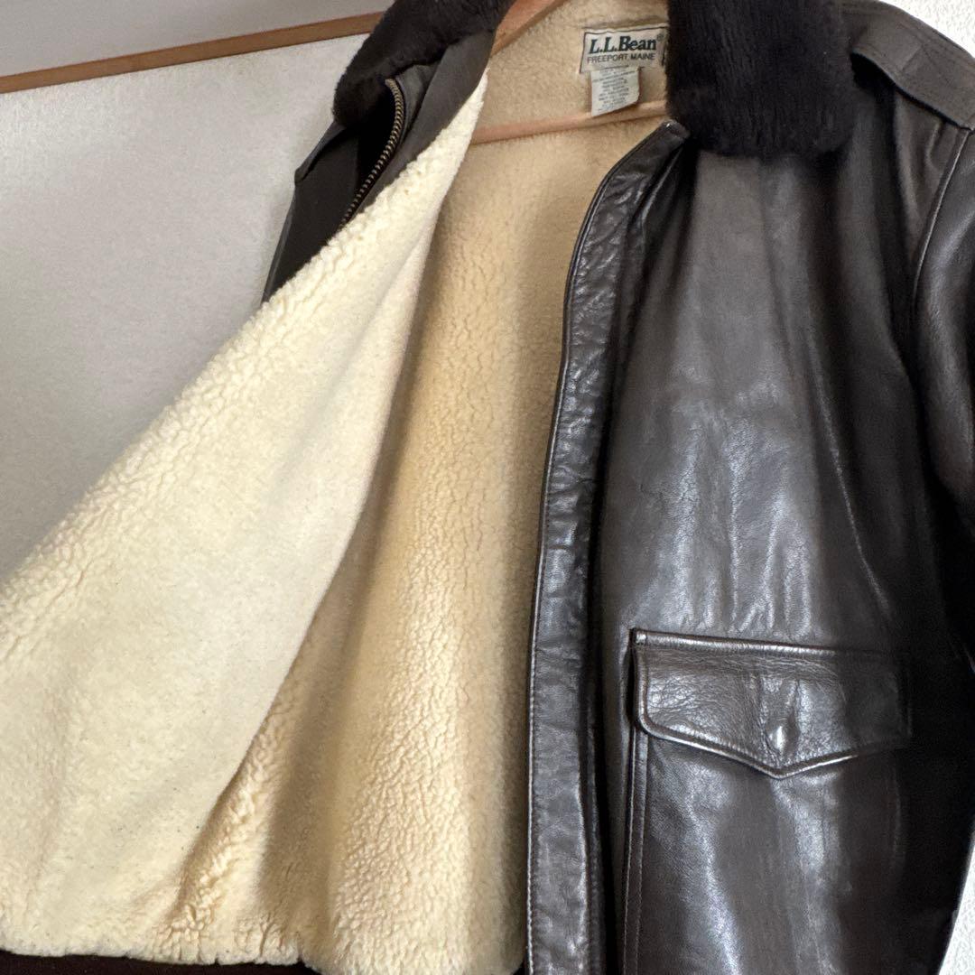 名作　L.L.Bean A-2 フライトジャケット M シンサレート