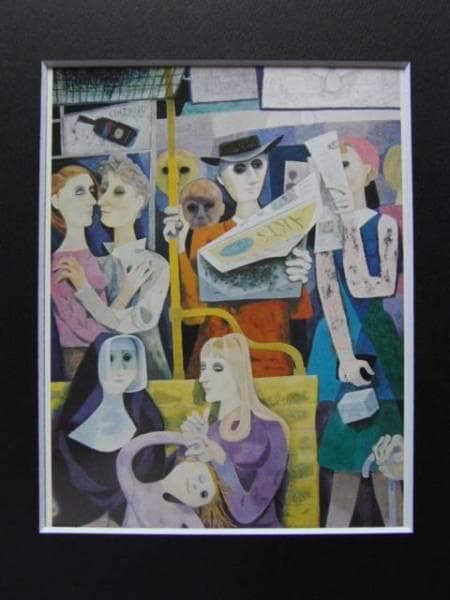 堂本印象 「メトロ」 超希少画集より、新品額装付