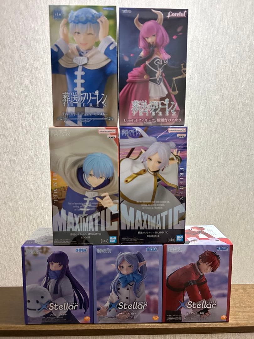 葬送のフリーレン フィギュア 未開封品7点まとめ売り - メルカリ