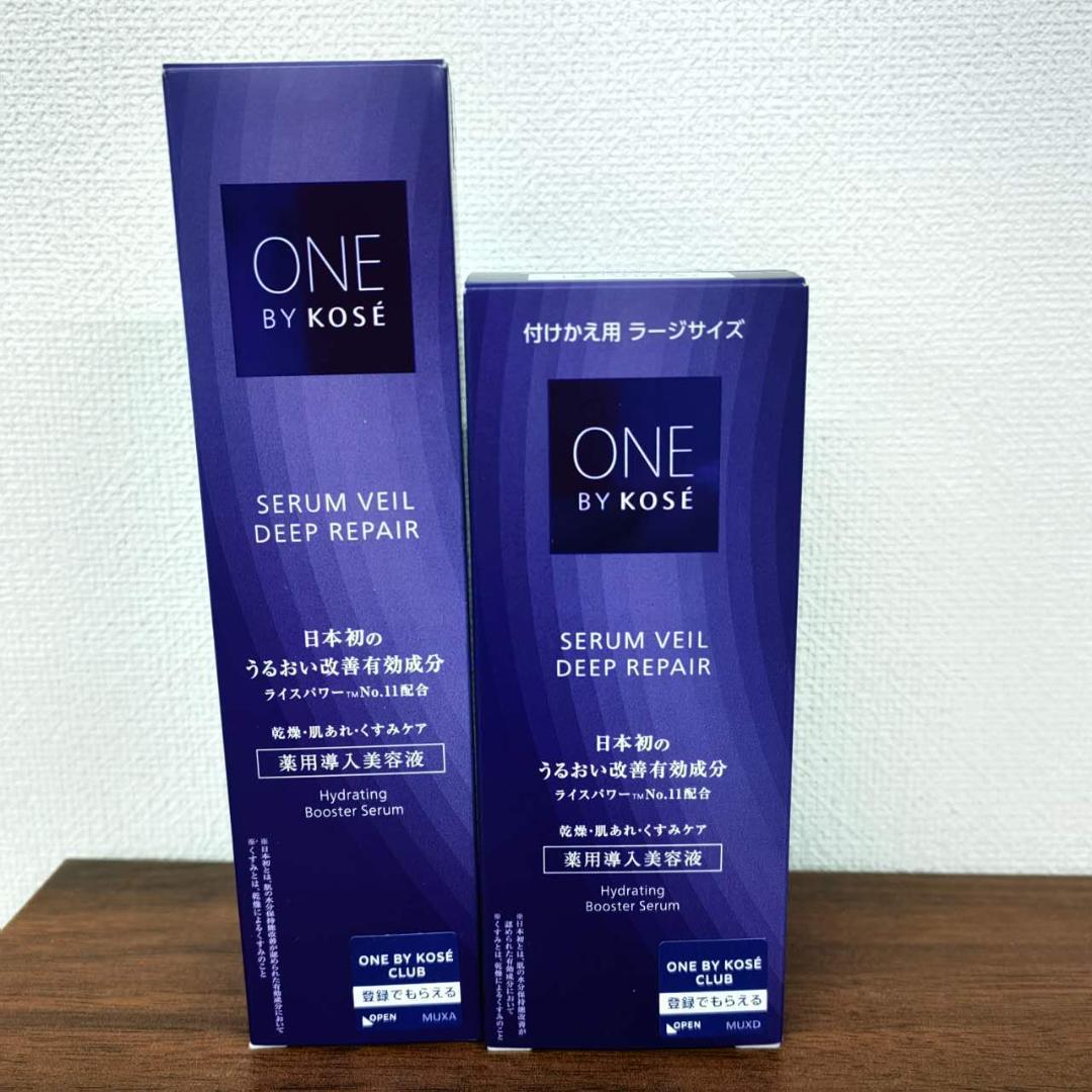 ワンバイコーセーセラムヴェールディープリペア　本体付け替え2本セット