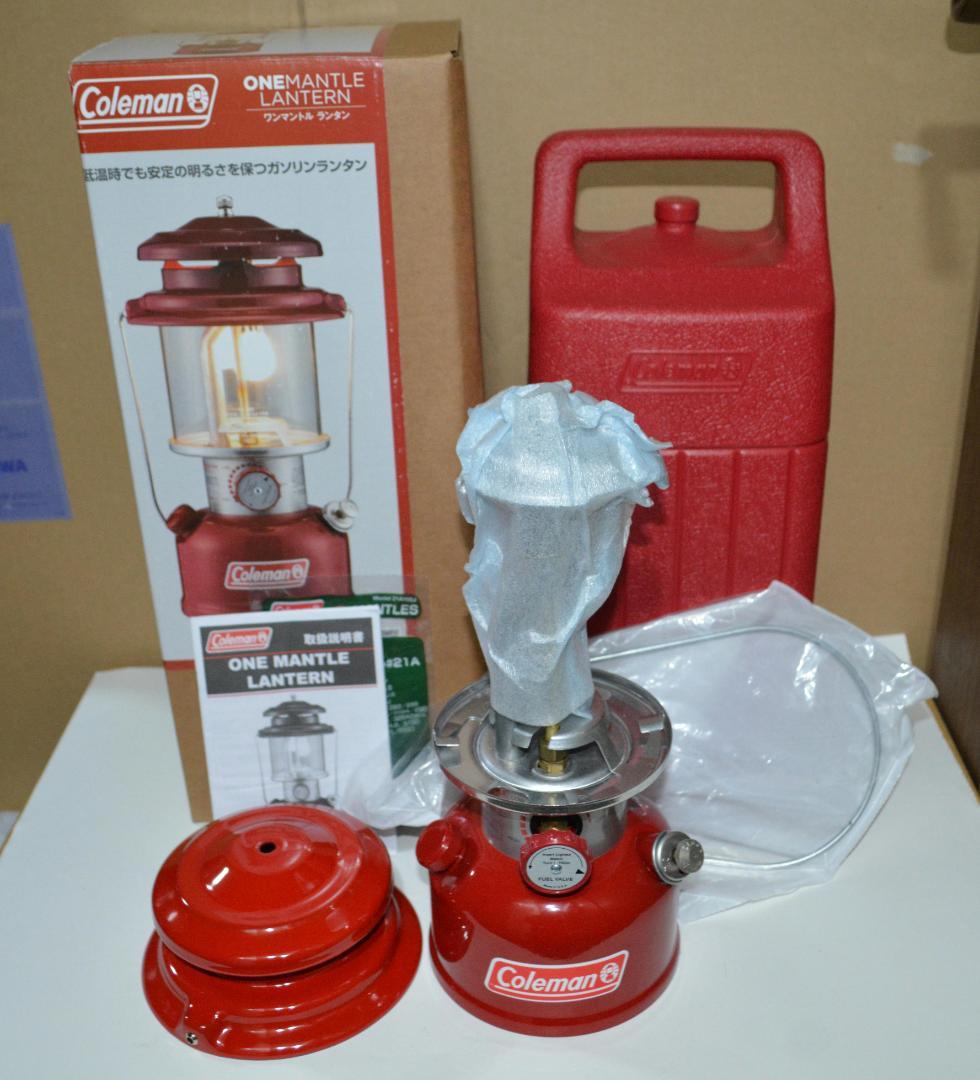 未点火品・グローブ無し❕ コールマン ワンマントルランタン 赤 ワンマントルランタン(レッド)の通販｜キャンプ用品のコールマン【公式