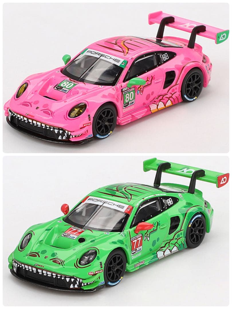 残少＿MINI GT 1/64 (2点) ♯77 Rexy & ♯80 Roxy - メルカリ