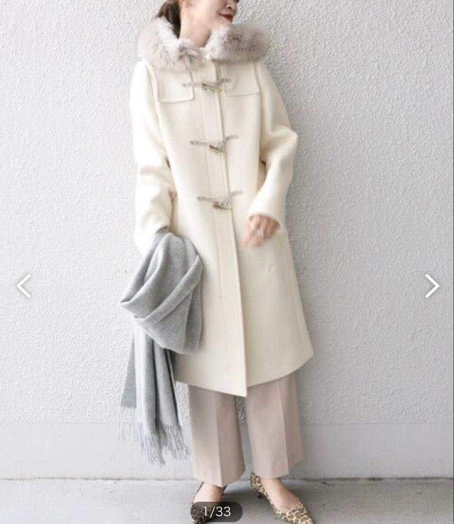 シップス　SHIPS メルトンファーダッフル コート セール】SHIPS any: メルトン ロング ダッフル コート（ダッフルコート