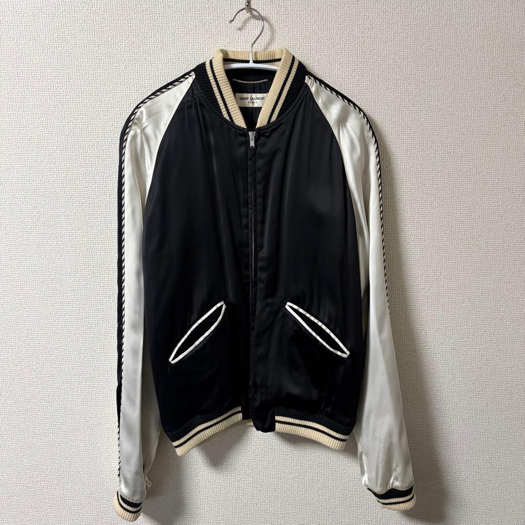 SAINT LAURENT スカジャン ブルゾン ブラック 48 2013 楽天市場】サンローラン スカジャン（メンズファッション）の通販
