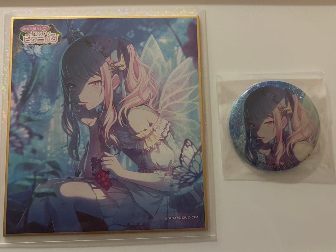 プロジェクトセカイ プロセカ 暁山瑞希 缶バッジ 色紙