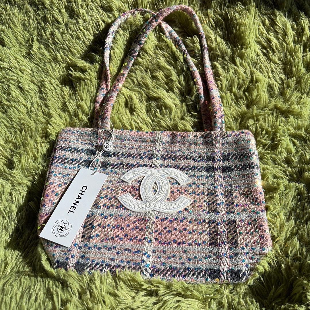 CHANEL シャネルノベルティトートバッグ CHANEL - CHANELノベルティーbagエコバッグの通販 by namiii's shop