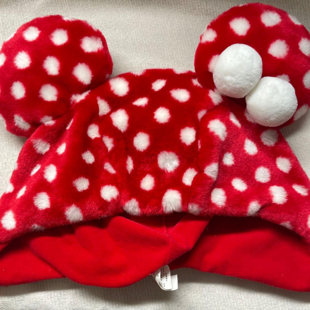 ミニーちゃん 赤 水玉 ファンキャップ - メルカリ