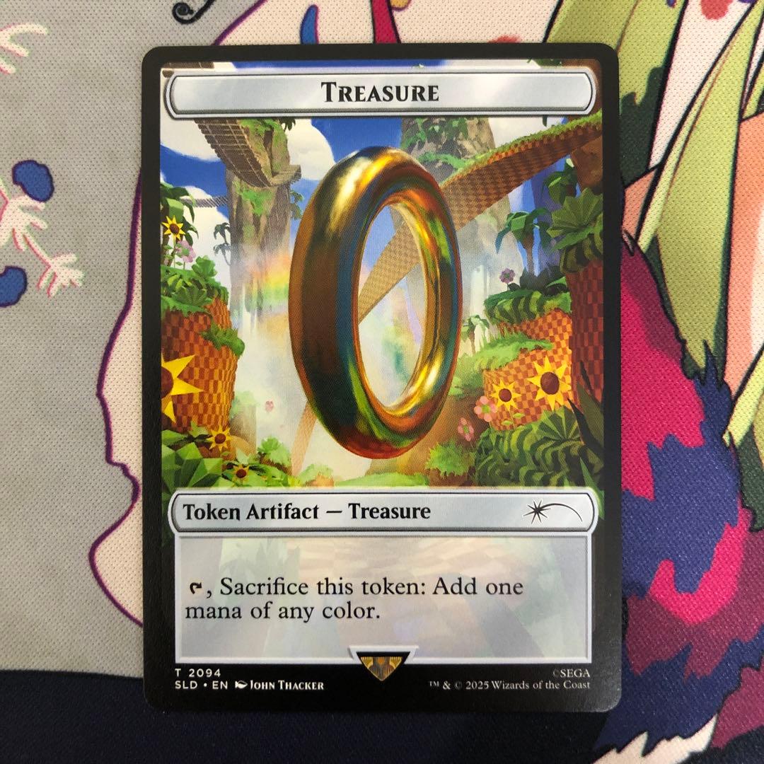 MTG 宝物 トークン 英語 ソニック Secret lair - メルカリ
