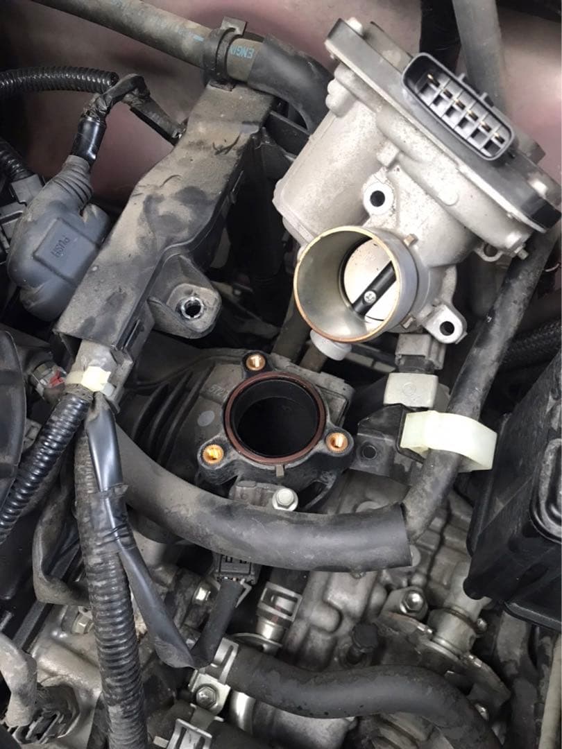 スペーシアMk53S.(ハスラーMR41 NA)MR92s スロットルスペーサー - メルカリ