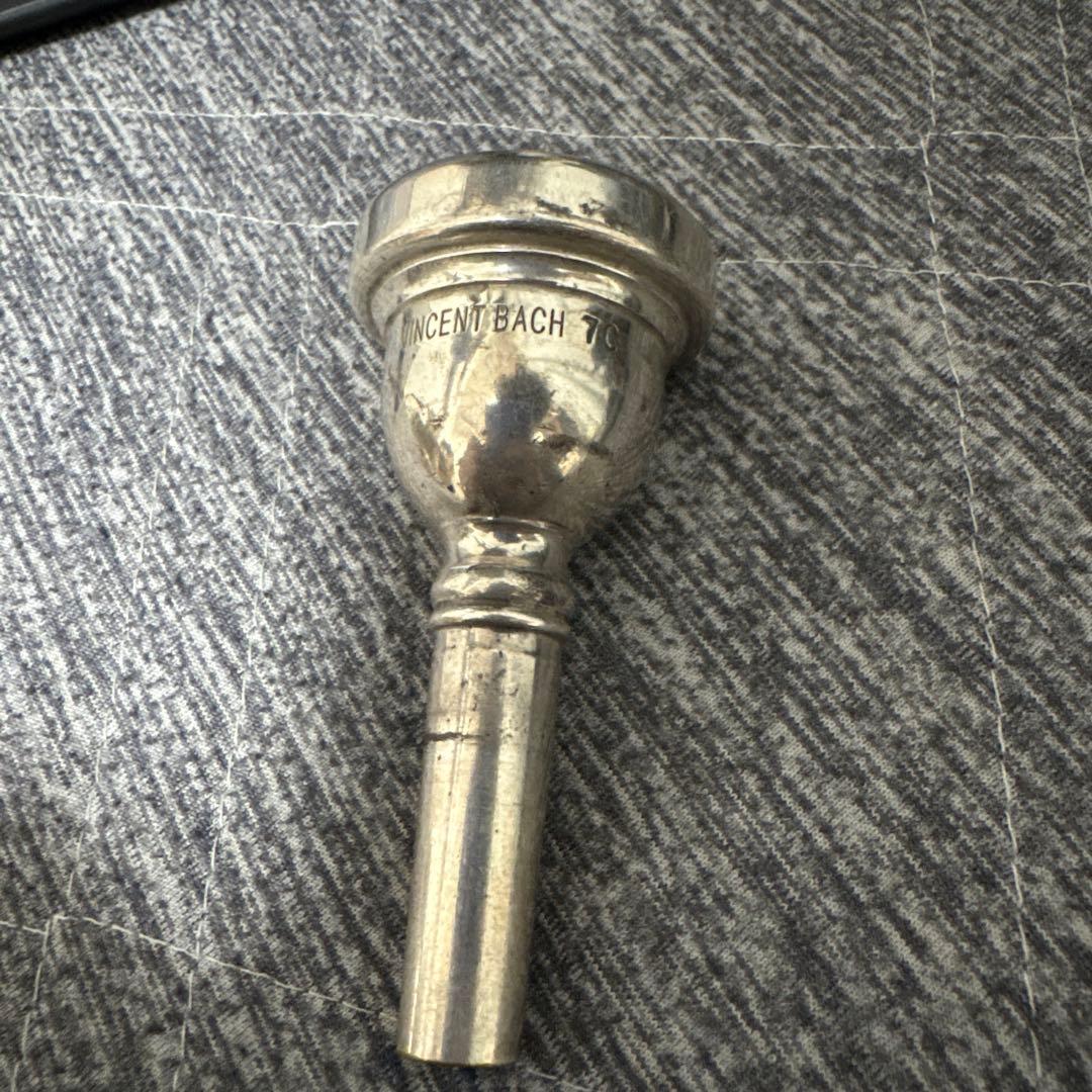 VINCENT BACH トロンボーンマウスピース 7C