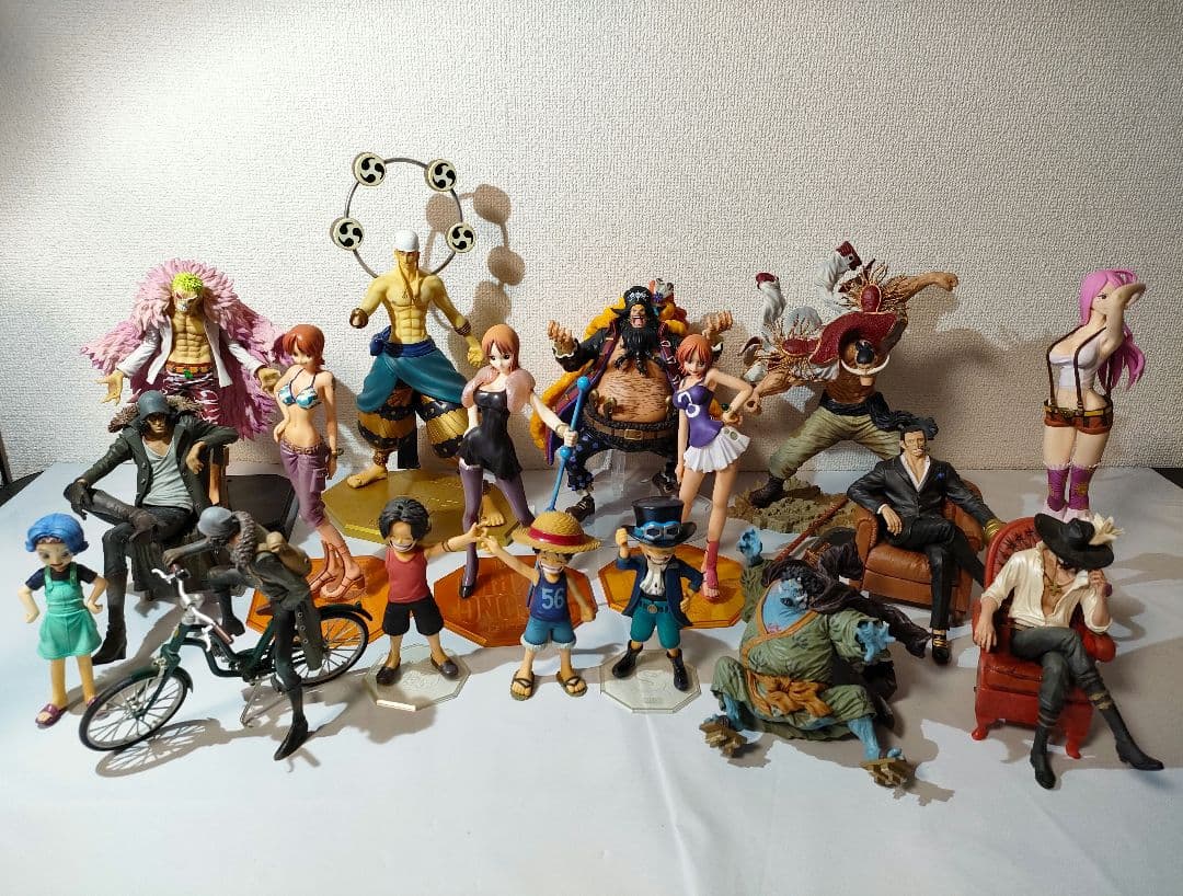 ☆　ワンピースフィギュア　まとめ売り　エネル　黒ひげ　ナミ　青雉　エース　他　☆