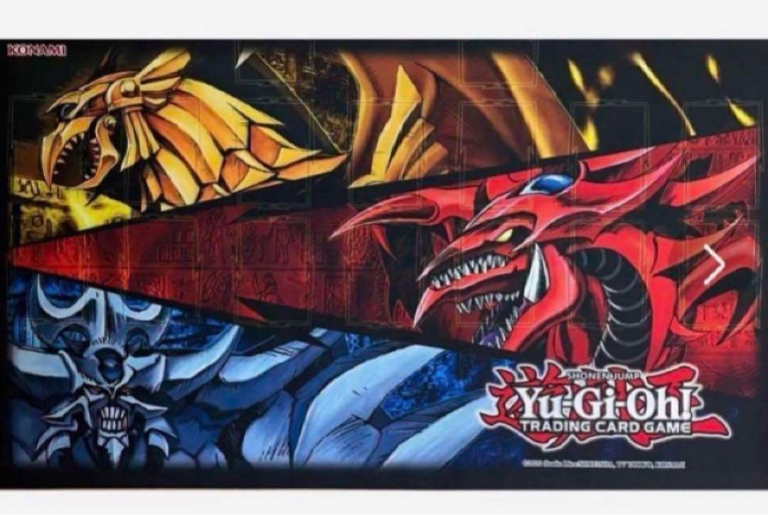 遊戯王 海外限定 三幻神プレイマット - メルカリ