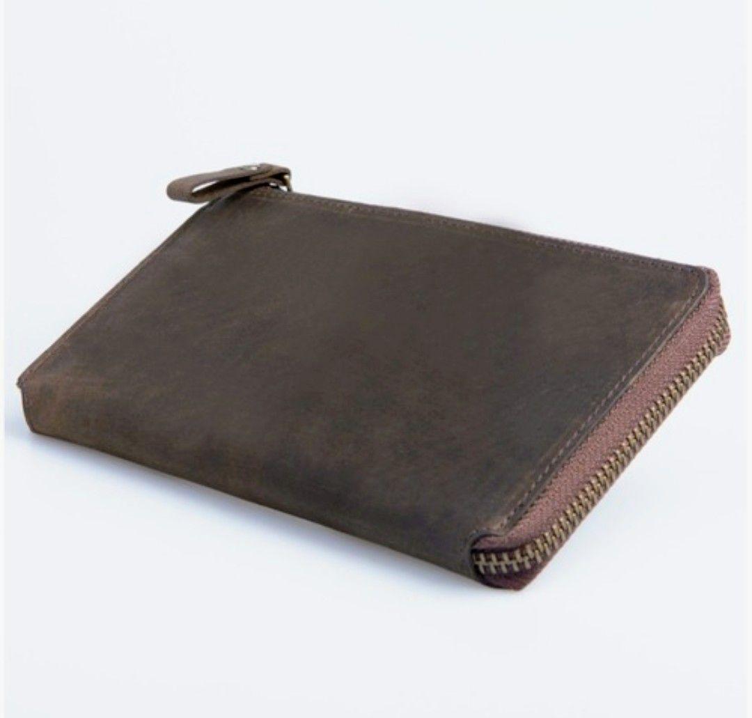 ハレルヤ　小さい長財布　ダークブラウン　チョコ