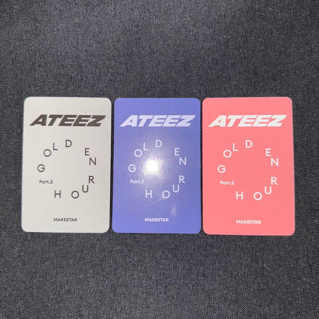ATEEZ ホンジュン MAKESTAR ラキドロ トレカ 3枚セット - メルカリ