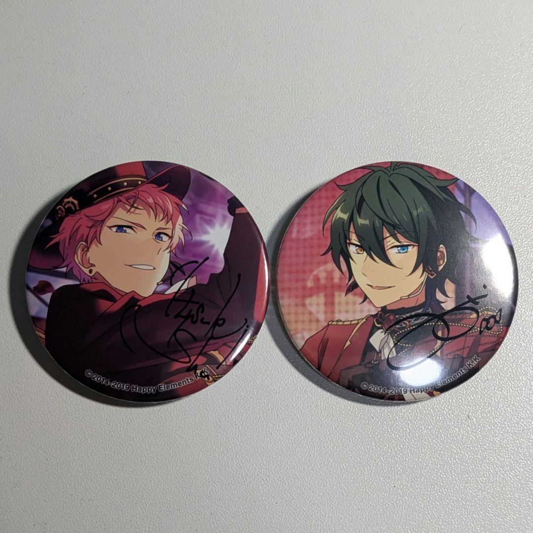 あんスタ Valkyrie 影片みか 斎宮宗 サイン缶バッチ - メルカリ