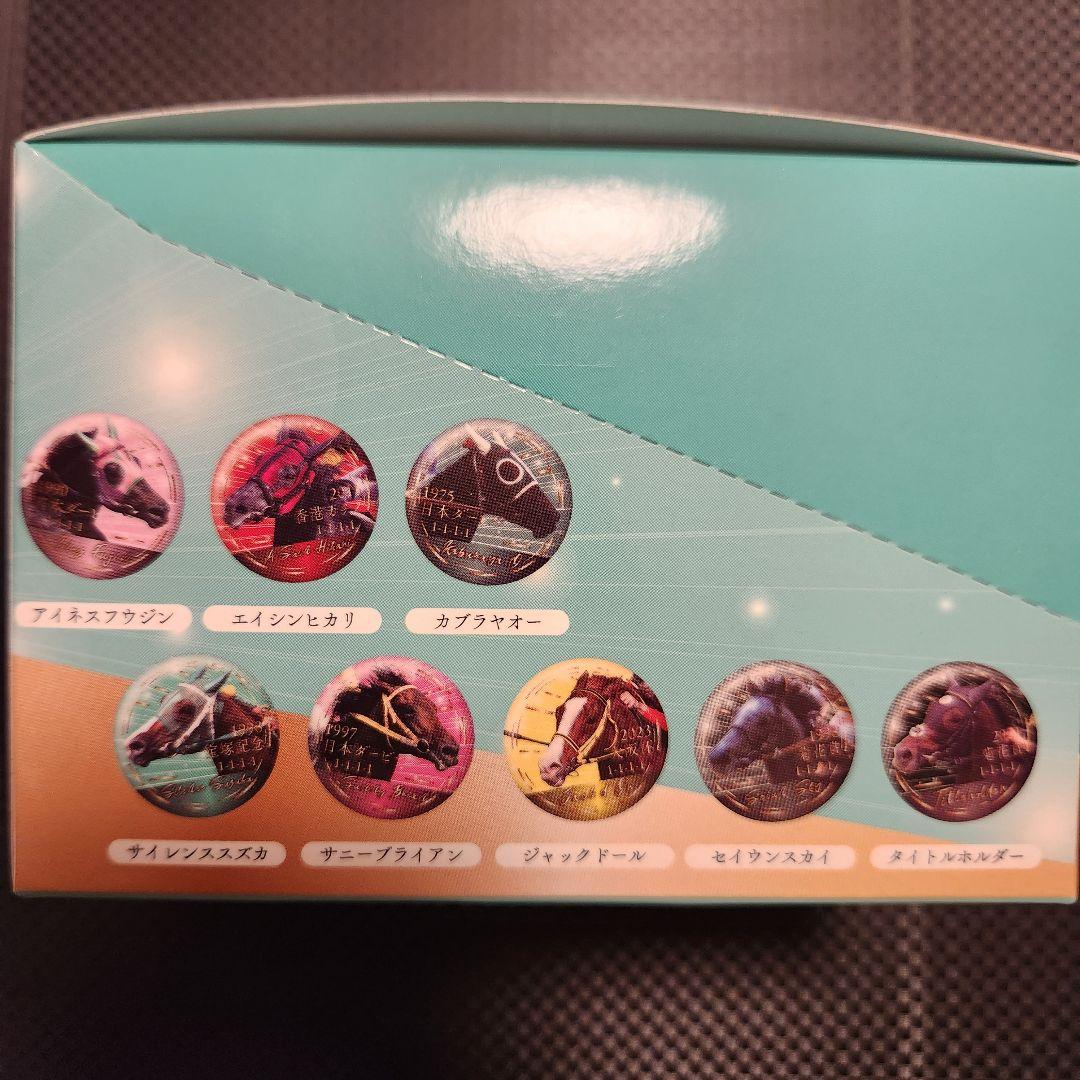 先頭至上主義！逃げ馬缶バッジコレクション ツインターボ 競馬 JRA