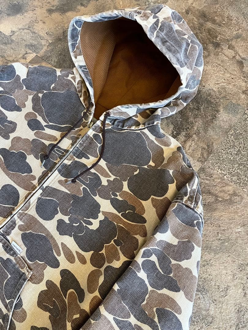 80s Carhartt カーハート アクティブジャケット ダックハンターカモ柄
