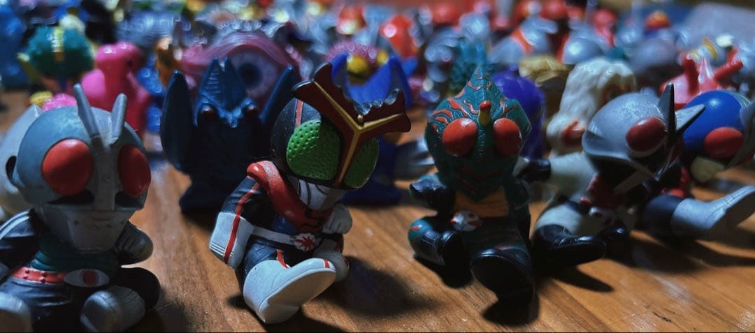 特撮ソフビまとめ売り/指人形まとめ売り - メルカリ