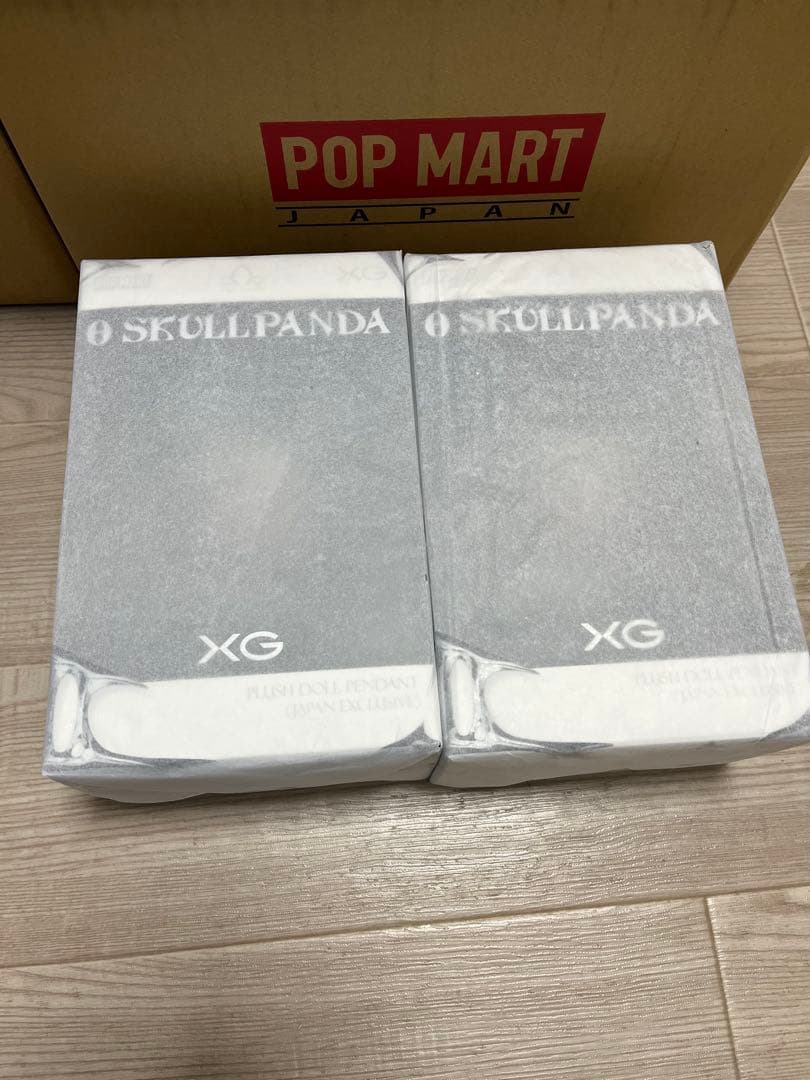 【正規品】SKULLPANDA XG コラボ 日本限定 スカルパンダ 2個