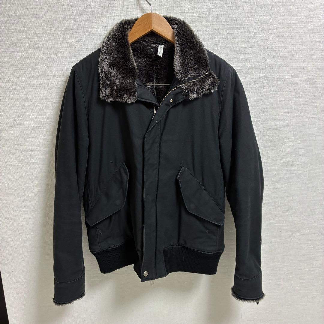 美品✨️】ブラックファージャケット Y2K archiveグランジ系opium系