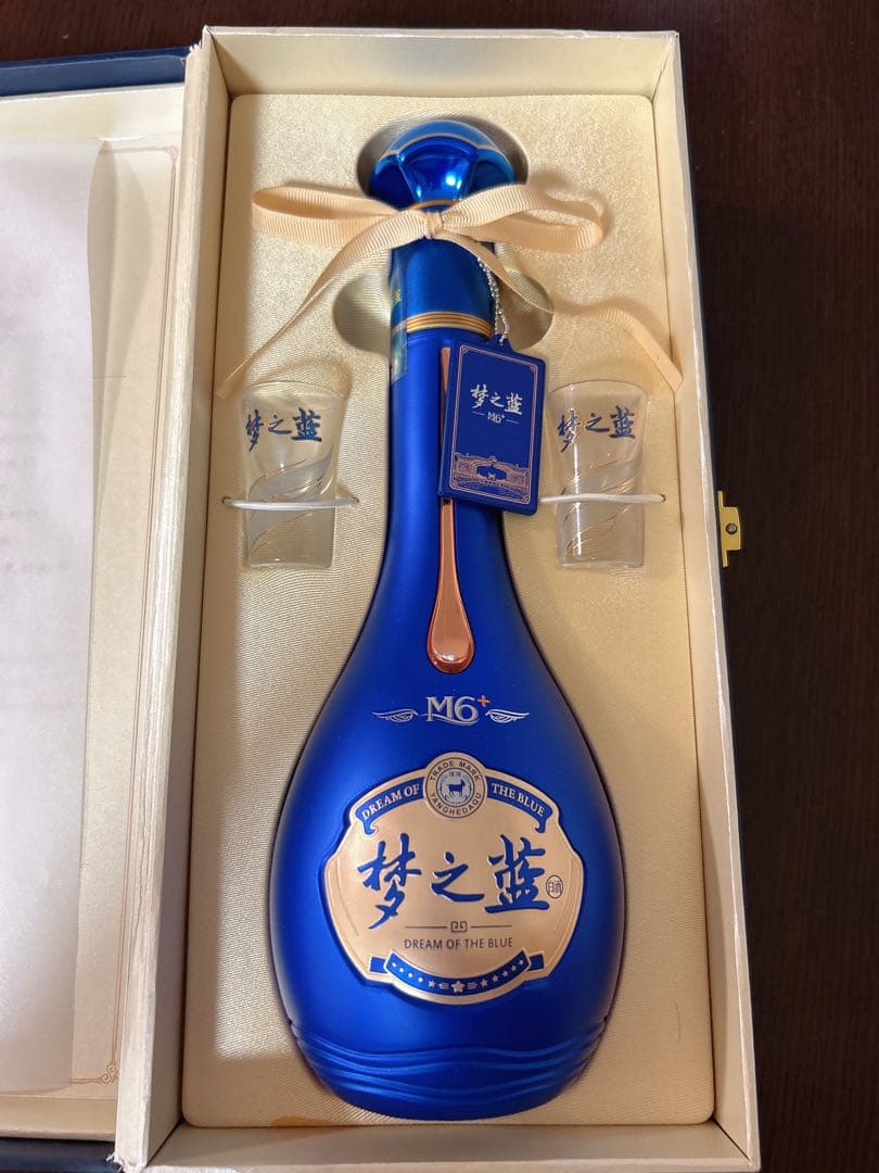 中国白酒夢之藍(dream of blue)M6+ 52度グラス付き - メルカリ