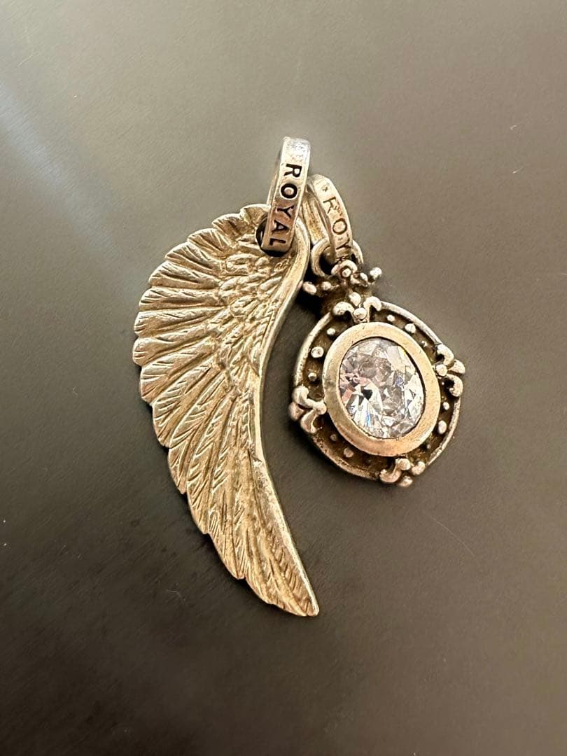 ウ*ル様 ［ORDER］ロイヤルオーダー シルバーネックレストップ2点