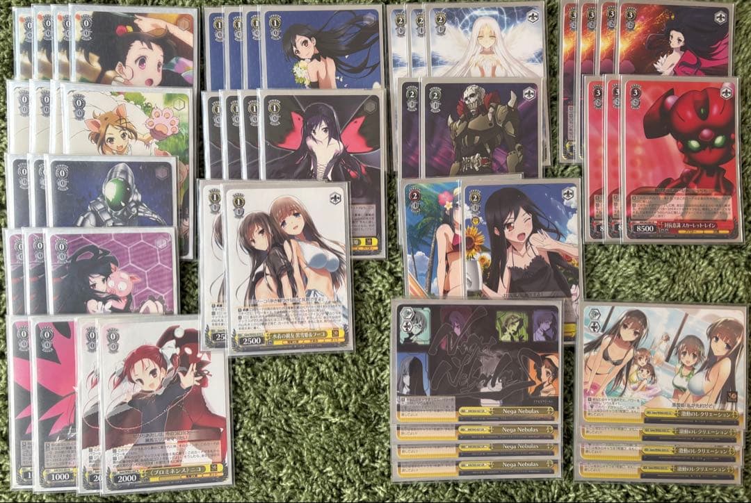 ヴァイスシュヴァルツ　アクセルワールド　8風　デッキ