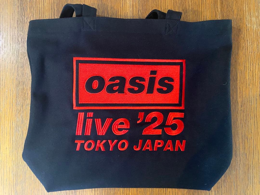 oasis live '25 TOKYO JAPAN トートバッグ