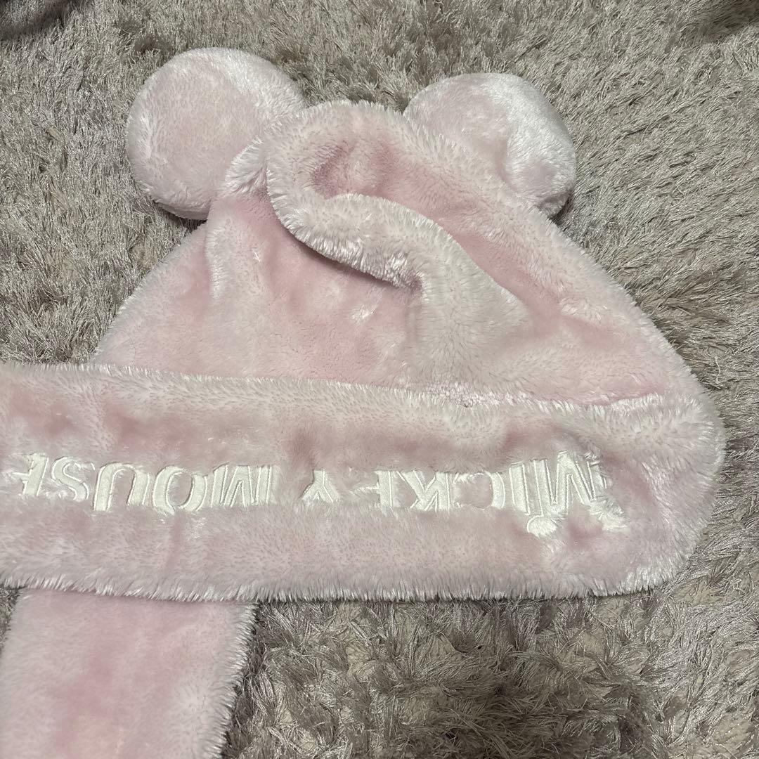 ミニー マフラーキャップ 薄ピンク 【当日発送】【匿名配送】 - メルカリ