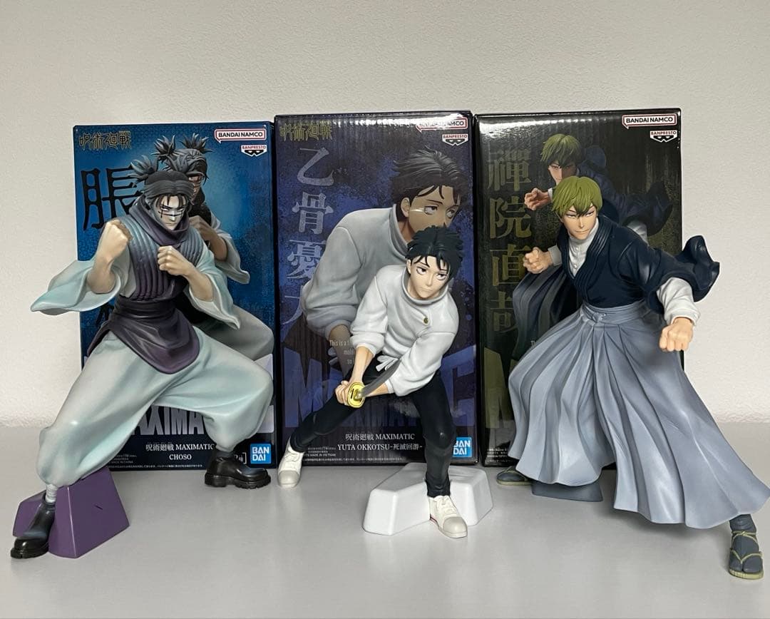 呪術廻戦 MAXIMATIC 乙骨憂太 脹相 禪院直哉 フィギュア - メルカリ