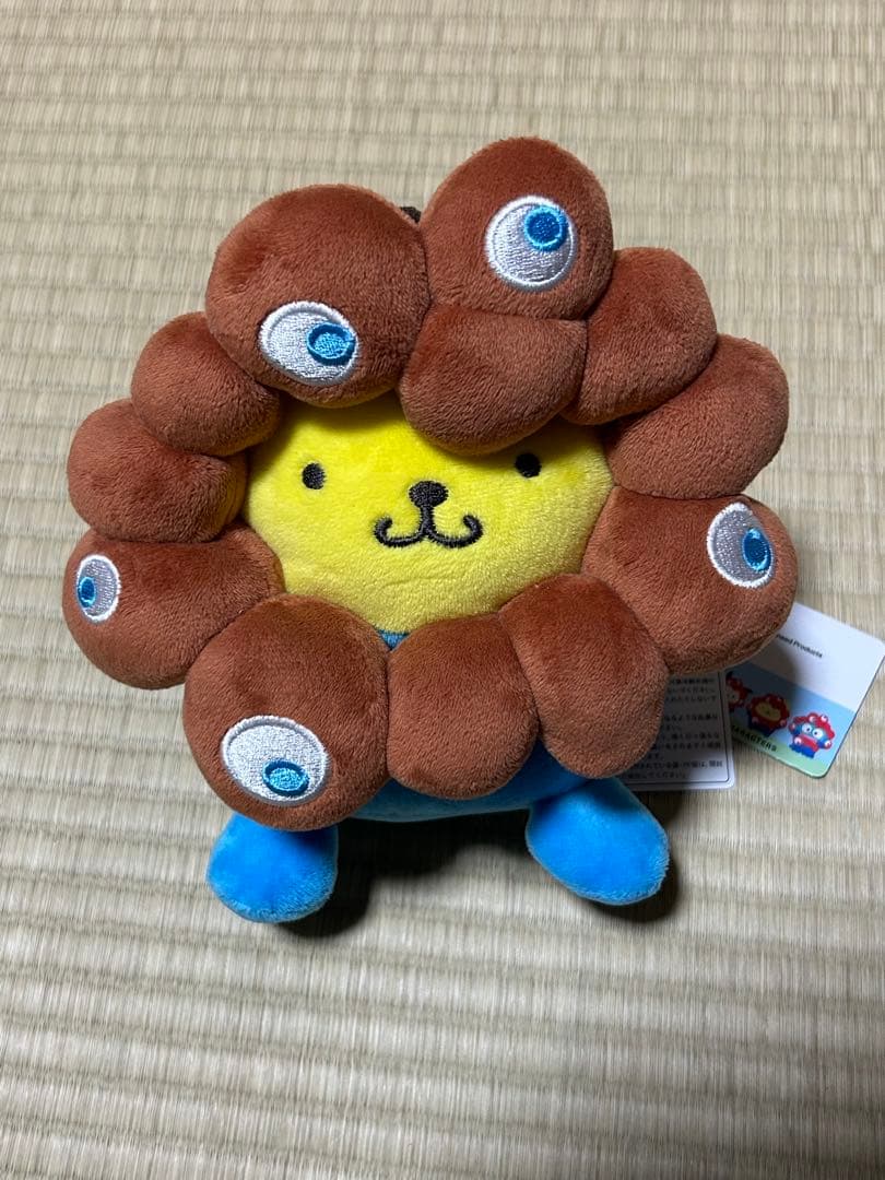 万博　サンリオミャクミャクなりきりぬいぐるみM ポムポムプリン