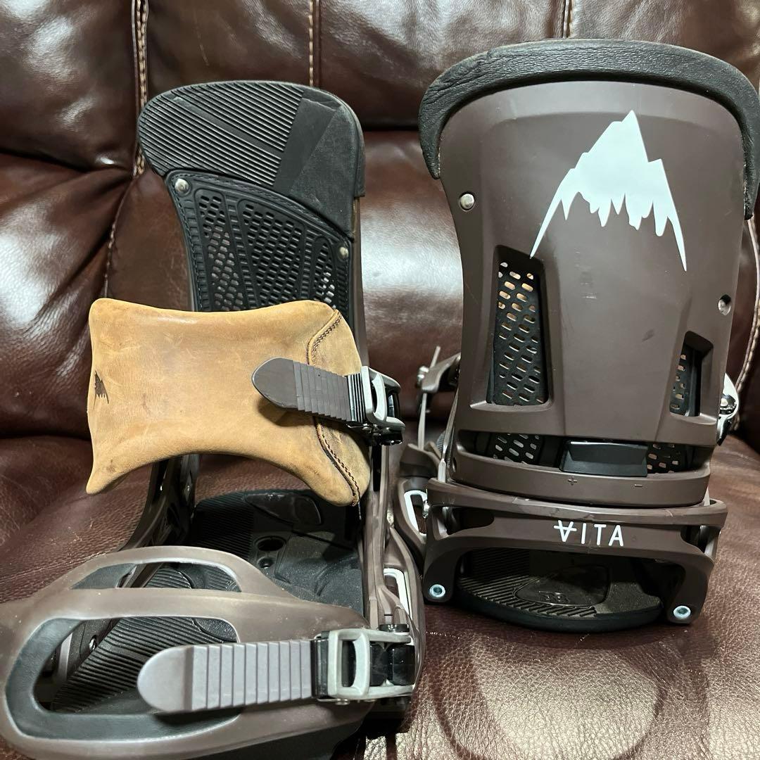 スノーボード BURTON MALAVITA leather est M Men's Burton Malavita EST® Snowboard Bindings | Burton.com Winter