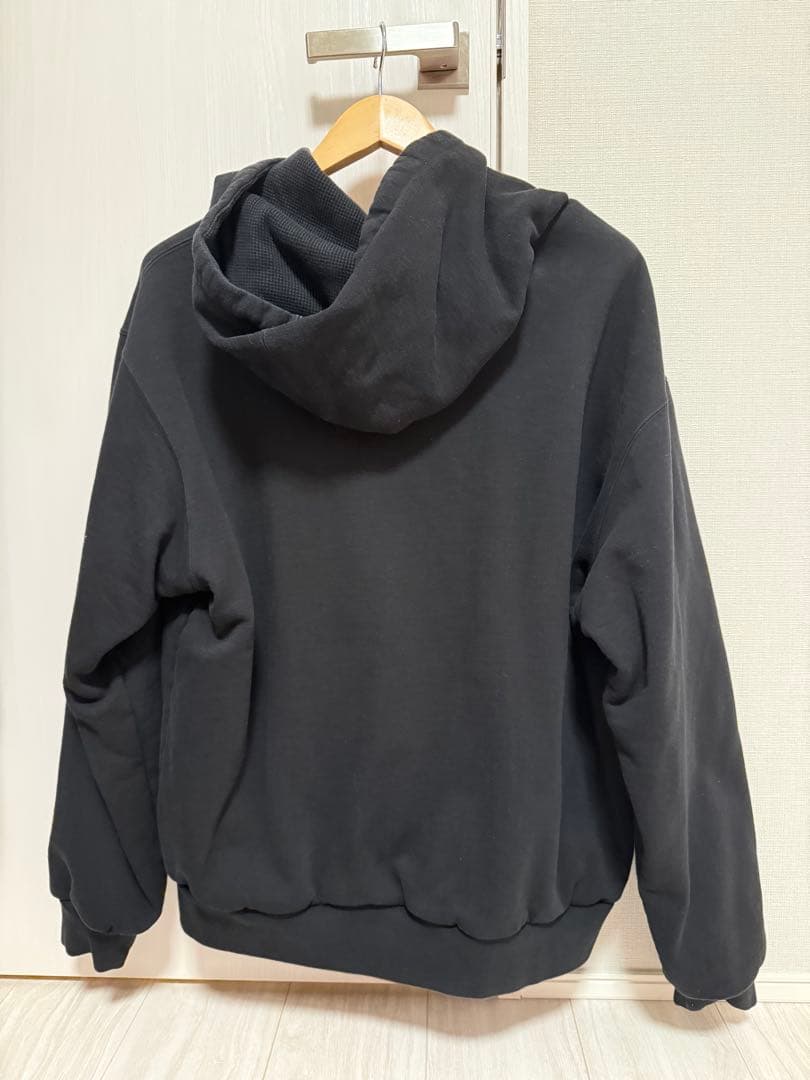 か*た様 Supreme hysteric glamour パーカー 黒 L - メルカリ
