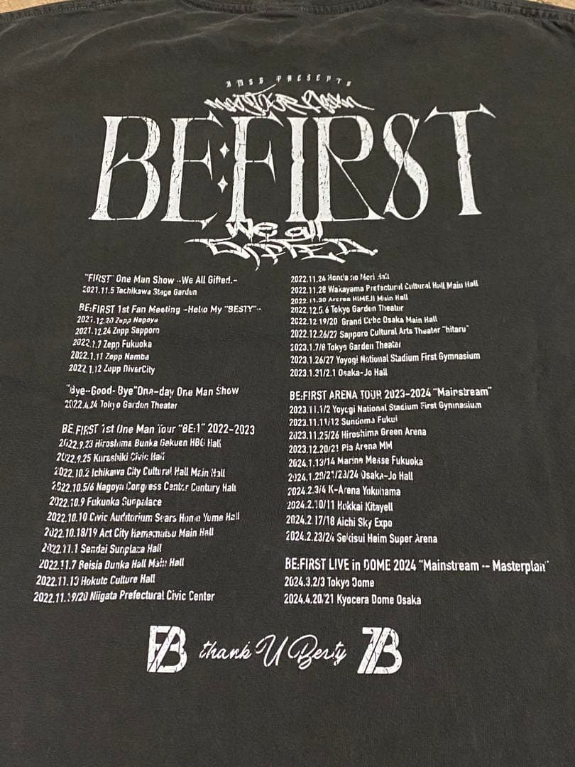 BMSG-ビーファースト Tシャツ Sサイズ - メルカリ